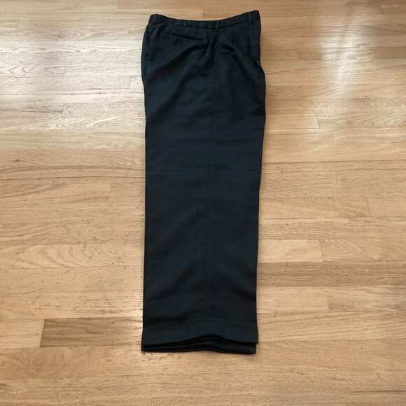 Perry Ellis Portfolio Men's Dress Pants, Black, 32x30, Polyester - Picture 5 of 8
